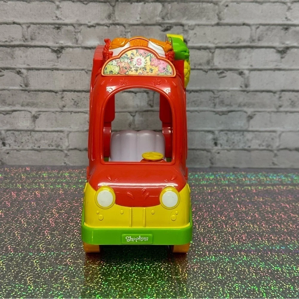 Shopkins Shoppies Smoothie Juice Truck Van Vehicle Retired Fruit Car